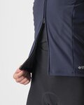 CASTELLI Kurzarm Fahrradtrikot - PERFETTO ROS 2 W WIND - Blau