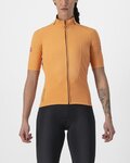CASTELLI Kurzarm Fahrradtrikot - PERFETTO ROS 2 W WIND - Orange