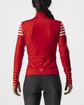 CASTELLI Langarm Fahrradtrikot für den Winter - AUTUNNO - Rot