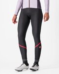 CASTELLI Lange Fahrradhose ohne Träger  - VELOCISSIMA THERMAL - Schwarz