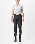CASTELLI Lange Fahrradhose ohne Träger  - VELOCISSIMA THERMAL - Schwarz/Hellgrün