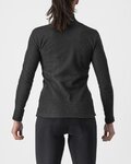 CASTELLI Langarm Fahrrad-Shirt - COLD DAYS W 2ND LAYER - Schwarz