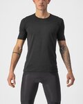 CASTELLI Kurzarm Fahrrad-Shirt - BANDITO WOOL SS - Schwarz