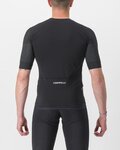 CASTELLI Kurzarm Fahrradtrikot - PREMIO BLACK - Schwarz