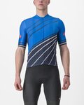 CASTELLI Kurzarm Fahrradtrikot - SPEED STRADA - Blau
