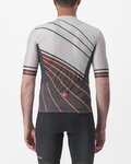 CASTELLI Kurzarm Fahrradtrikot - SPEED STRADA - Grau