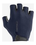 CASTELLI Fingerlose Fahrradhandschuhe - PREMIO - Blau
