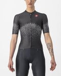 CASTELLI Kurzarm Fahrradtrikot - AERO PRO W - Schwarz