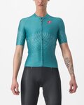 CASTELLI Kurzarm Fahrradtrikot - AERO PRO W - Grün