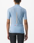 CASTELLI Kurzarm Fahrradtrikot - ENDURANCE W - Hellblau