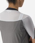 CASTELLI Kurzarm Fahrradtrikot - GRADIENT COLOR BLOCK - Grau