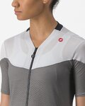 CASTELLI Kurzarm Fahrradtrikot - GRADIENT COLOR BLOCK - Grau