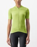 CASTELLI Kurzarm Fahrradtrikot - ANIMA - Hellgrün