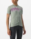 CASTELLI Kurzarm Fahrradtrikot - UNLIMITED SENTIERO 2 - Grün