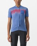 CASTELLI Kurzarm Fahrradtrikot - UNLIMITED SENTIERO 2 - Blau