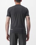 CASTELLI Kurzarm Fahrrad-Shirt - MERINO - Schwarz
