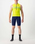 CASTELLI Fahrradshorts ohne Träger - PREMIO SHORTS - Blau