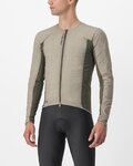 CASTELLI Fahrrad-Thermojacke - FLY JACK-SEY - Beige