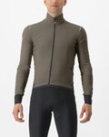 CASTELLI Fahrrad-Thermojacke - ALPHA FLIGHT ROS - Braun