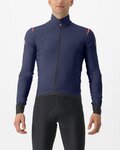 CASTELLI Fahrrad-Thermojacke - ALPHA FLIGHT ROS - Blau