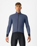 CASTELLI Fahrrad-Thermojacke - ALPHA FLIGHT ROS - Blau