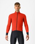 CASTELLI Fahrrad-Thermojacke - ALPHA FLIGHT ROS - Rot