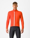 CASTELLI Fahrrad-Thermojacke - ENTRATA - Orange