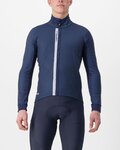 CASTELLI Fahrrad-Thermojacke - ENTRATA - Blau