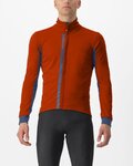 CASTELLI Fahrrad-Thermojacke - ENTRATA - Rot