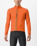 CASTELLI Fahrrad-Thermojacke - ENTRATA - Orange