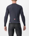 CASTELLI Langarm Fahrradtrikot für den Winter - FLY LS - Schwarz