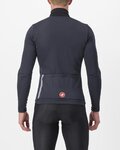 CASTELLI Langarm Fahrradtrikot für den Winter - ENTRATA THERMAL - Schwarz