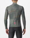 CASTELLI Langarm Fahrradtrikot für den Winter - RAFFICA - Grün