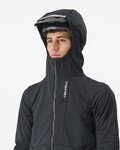 CASTELLI Fahrrad-Thermojacke - TRAIL HOODIE - Schwarz