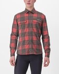 CASTELLI Hemd - UNLIMITED FLANNEL - Rot