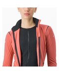 CASTELLI Fahrrad-Thermojacke - ALPHA FLIGHT ROS W - Rot