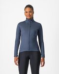 CASTELLI Fahrrad-Thermojacke - TRANSITION 2 W - Blau