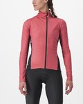 CASTELLI Fahrrad-Thermojacke - TRANSITION 2 W - Rot
