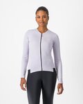 CASTELLI Langarm Fahrradtrikot für den Winter - FLY LS W - Lila