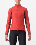 CASTELLI Fahrrad-Thermojacke - UNLIMITED W PUFFY 2 - Rot