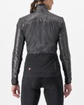 CASTELLI Winddichte Fahrradjacke - UNLIMITED W PUFFY 2 - Grau