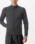 CASTELLI Kapuzenpullover - VIGORELLI TRACK - Grau