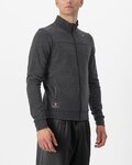 CASTELLI Kapuzenpullover - VIGORELLI TRACK - Grau