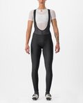 CASTELLI Lange Fahrradhose mit Trägern - ENTRATA W - Schwarz
