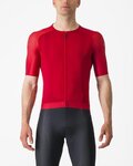 CASTELLI Kurzarm Fahrradtrikot - AERO RACE 7.0 - Rot