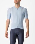 CASTELLI Kurzarm Fahrradtrikot - ESPRESSO - Hellblau
