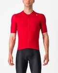 CASTELLI Kurzarm Fahrradtrikot - ESPRESSO - Rot