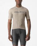 CASTELLI Kurzarm Fahrradtrikot - PROLOGO LITE - Beige