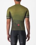 CASTELLI Kurzarm Fahrradtrikot - ORIZZONTE - Grün