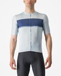 CASTELLI Kurzarm Fahrradtrikot - TRADIZIONE - Hellblau